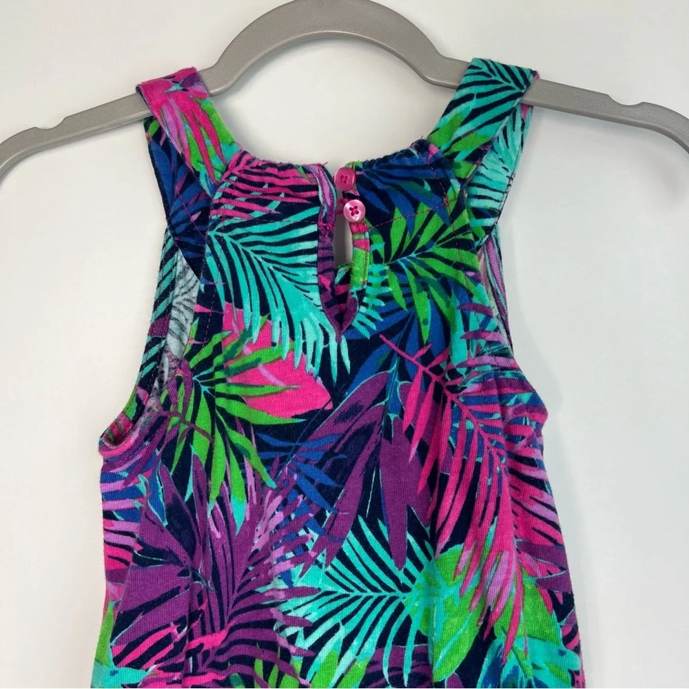Juicy Couture Girls XS 4/5 palm sundress new‎ with tags